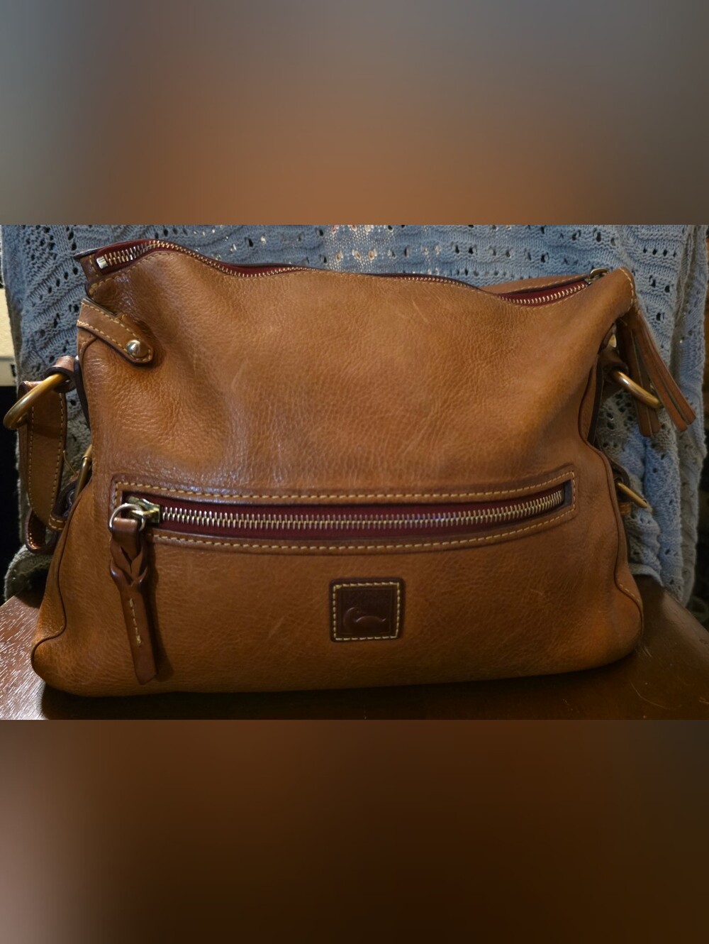 Dooney & Bourke Florentine Leather East/West Zip